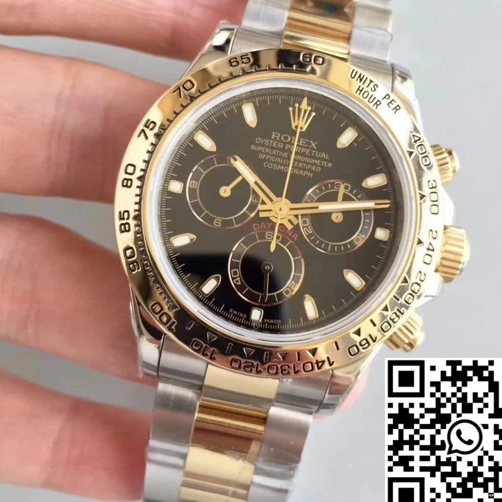 Daytona Cosmograph Dial Rolex 116503 Black 0422